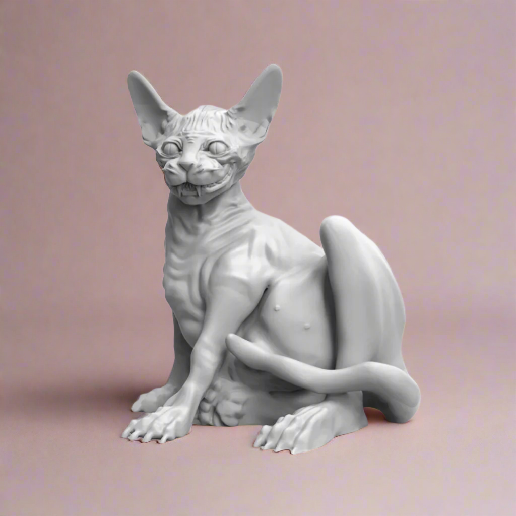 Cheshire Cat - 32mm Scale Digital Miniature – GAMETEEUK