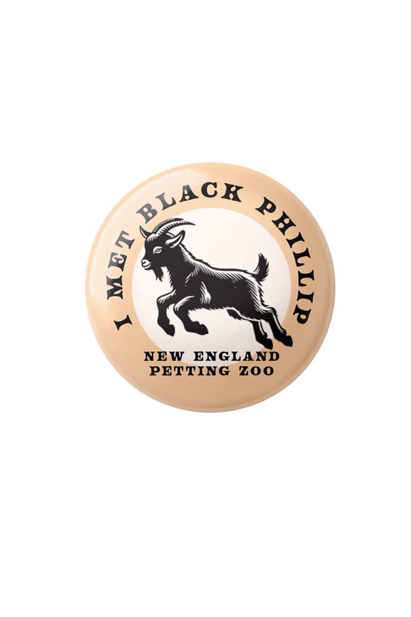 I Met Black Phillip - Button Badge