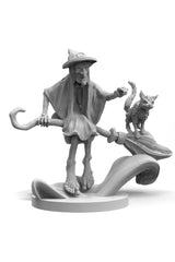 Witch of Bloodwood Grove - 38mm Scale Digital Miniature