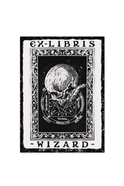 Ex Libris Wizard - Luxury Textured Paper Bookplate