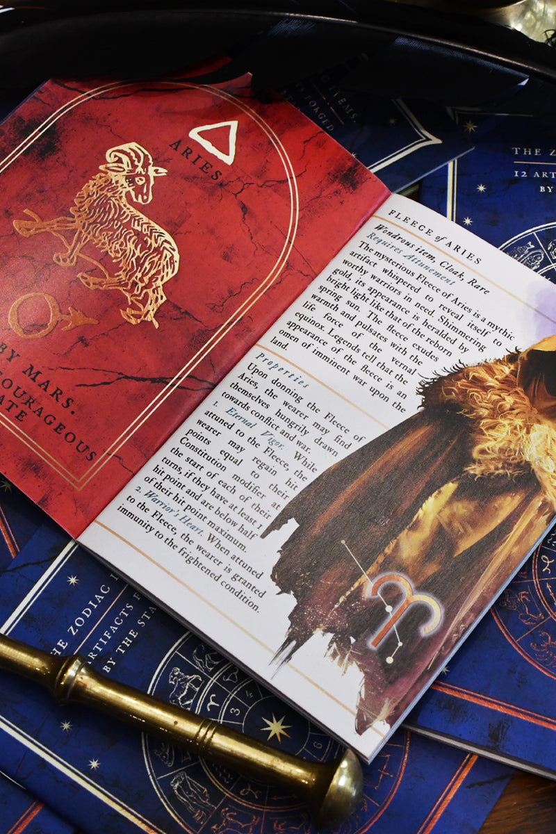 The Zodiac Items - 12 Items Forged by the Stars for RPGs - Zine