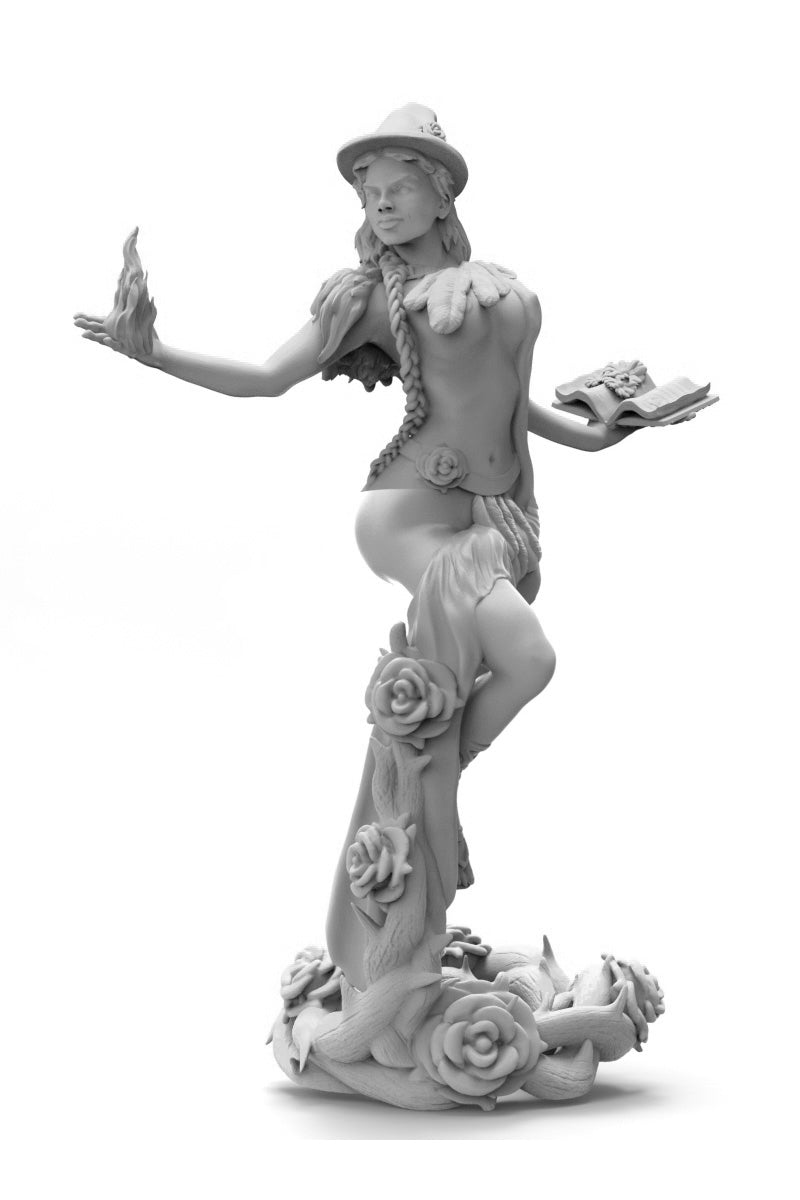 Good Witch Rose - 38mm Scale Digital Miniature