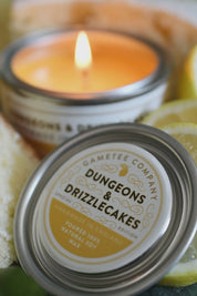 Dungeons & Drizzlecakes - Gaming Candle