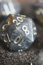 Goldrush - Premium Sharp Edge Dice Set