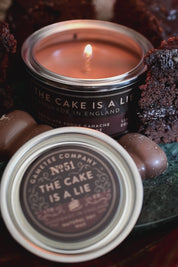 The Cake is a Lie - Gaming Candle