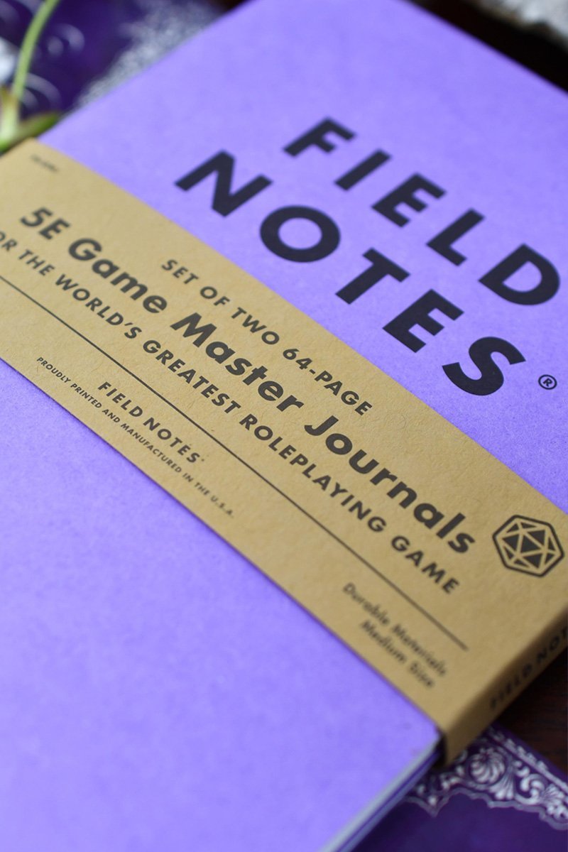2 Pack - Field Notes 5e Game Master Journals - GAMETEEUK