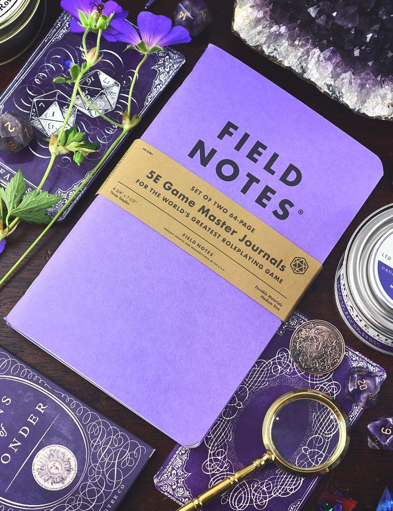 2 Pack - Field Notes 5e Game Master Journals - GAMETEEUK