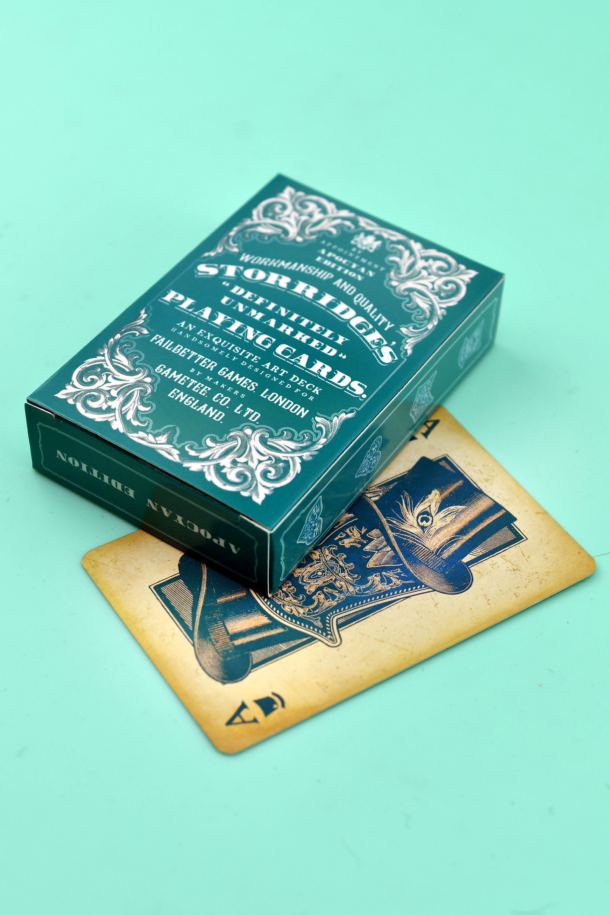 Storridge's Definitely Unmarked Playing Cards - Apocyan Edition