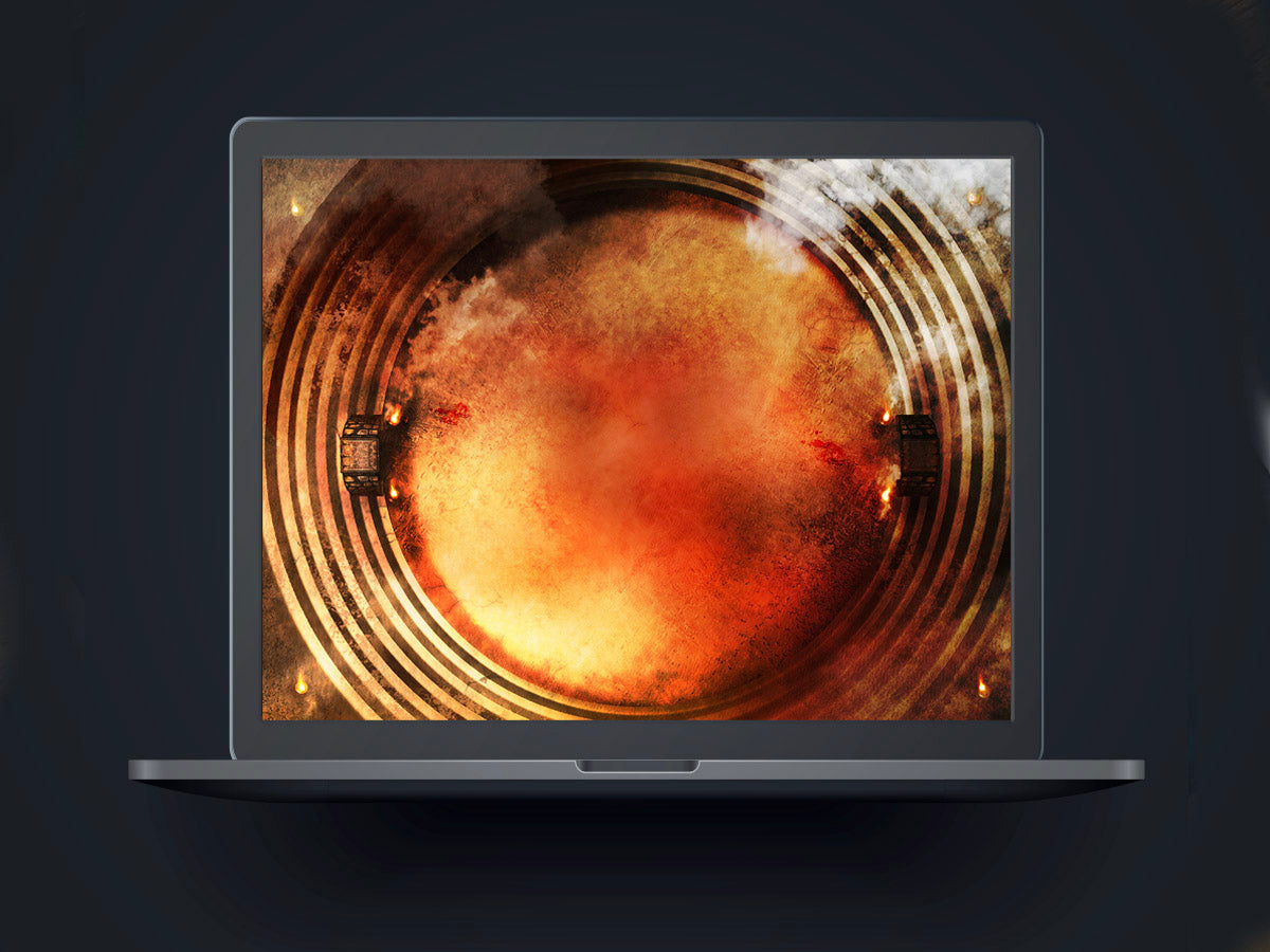 Arena Death Ring Bloodied - Digital Map