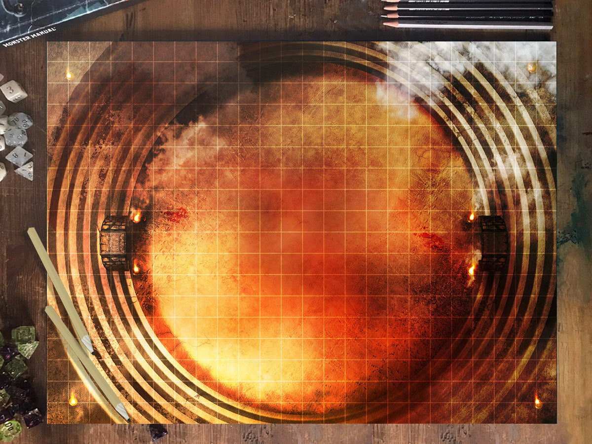 Arena Death Ring Bloodied - Digital Map