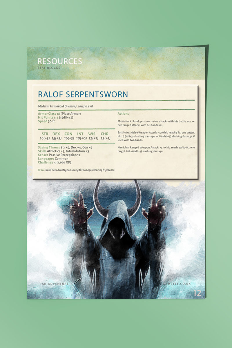 Chapel of Summoning- 5e Mini-Module Digital Adventure