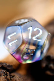 Chromatic Orbs -  Acrylic Dice Set