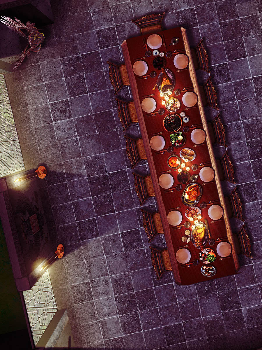 Feast Hall - Digital Map