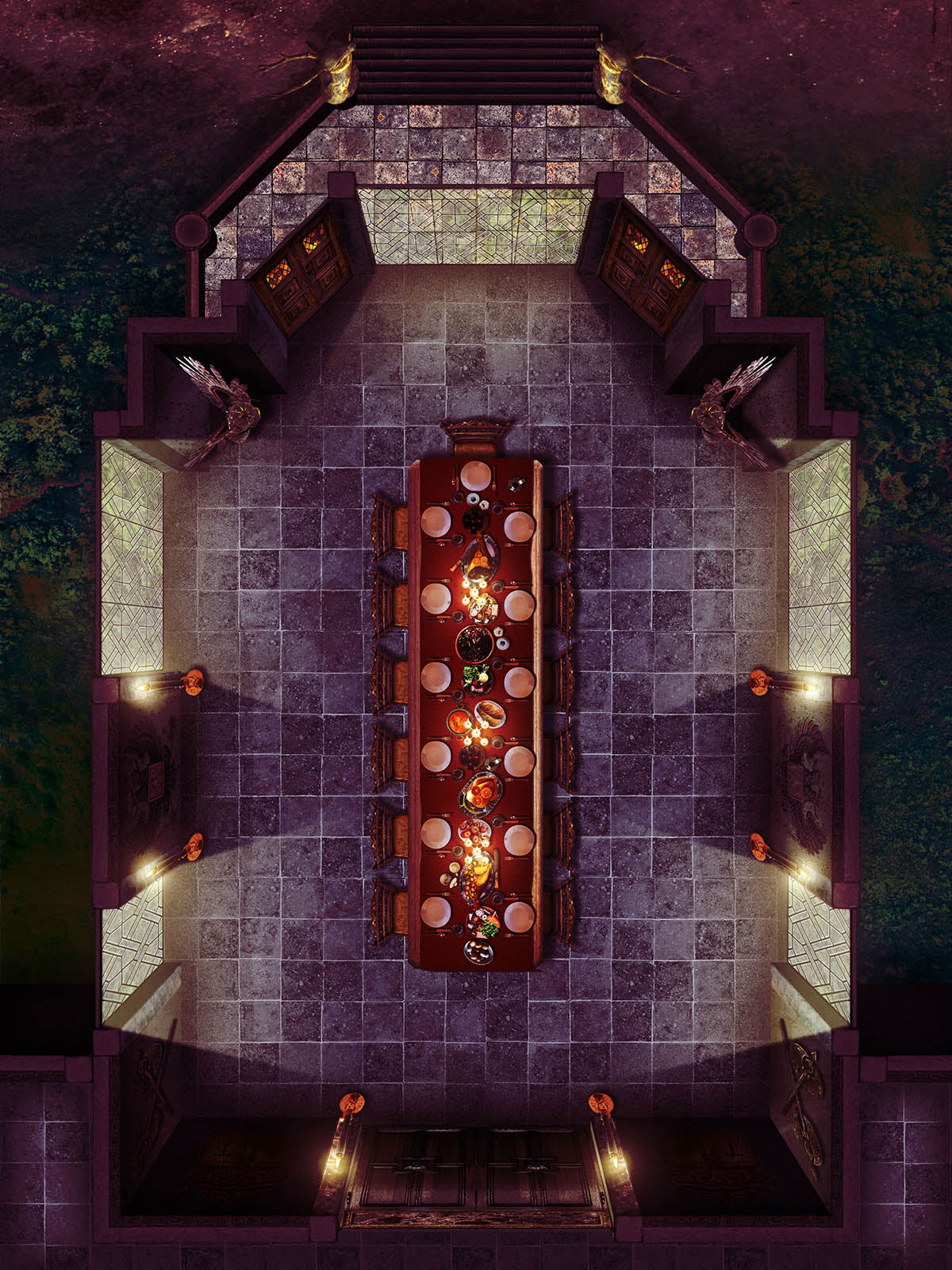 Feast Hall - Digital Map