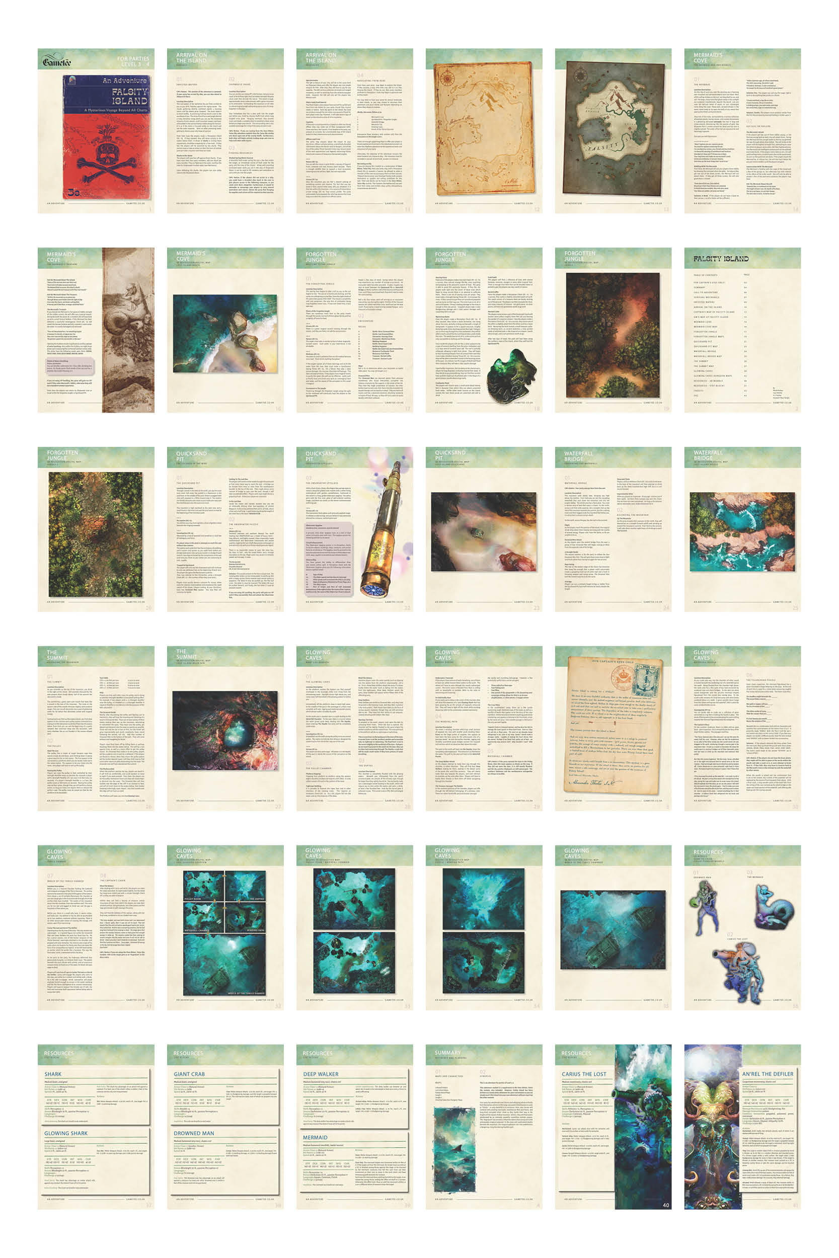 Falsity Island- 5e Module Digital Adventure