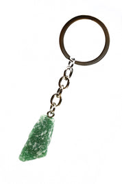 Fluorite Crystal Keyring