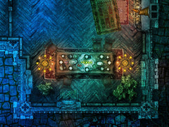 Haunted Manor - 3-Level Digital Map