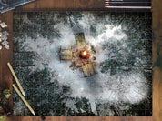 Ice Camp - Night and Day Digital Map with Animations