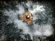 Ice Camp - Night and Day Digital Map with Animations