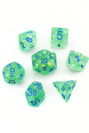 Leviathan's Scales - Matte Frosted Acrylic Dice Set