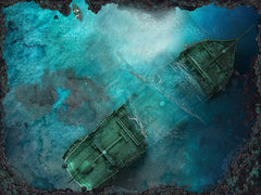 Wreck of the Thrice Damned - Digital Map with Animations