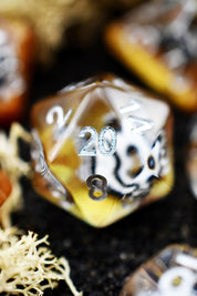 Mojave Desert - Horned Skulls Acrylic Dice Set
