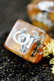 Mojave Desert - Horned Skulls Acrylic Dice Set