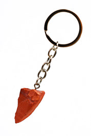 Red Jasper Crystal Keyring