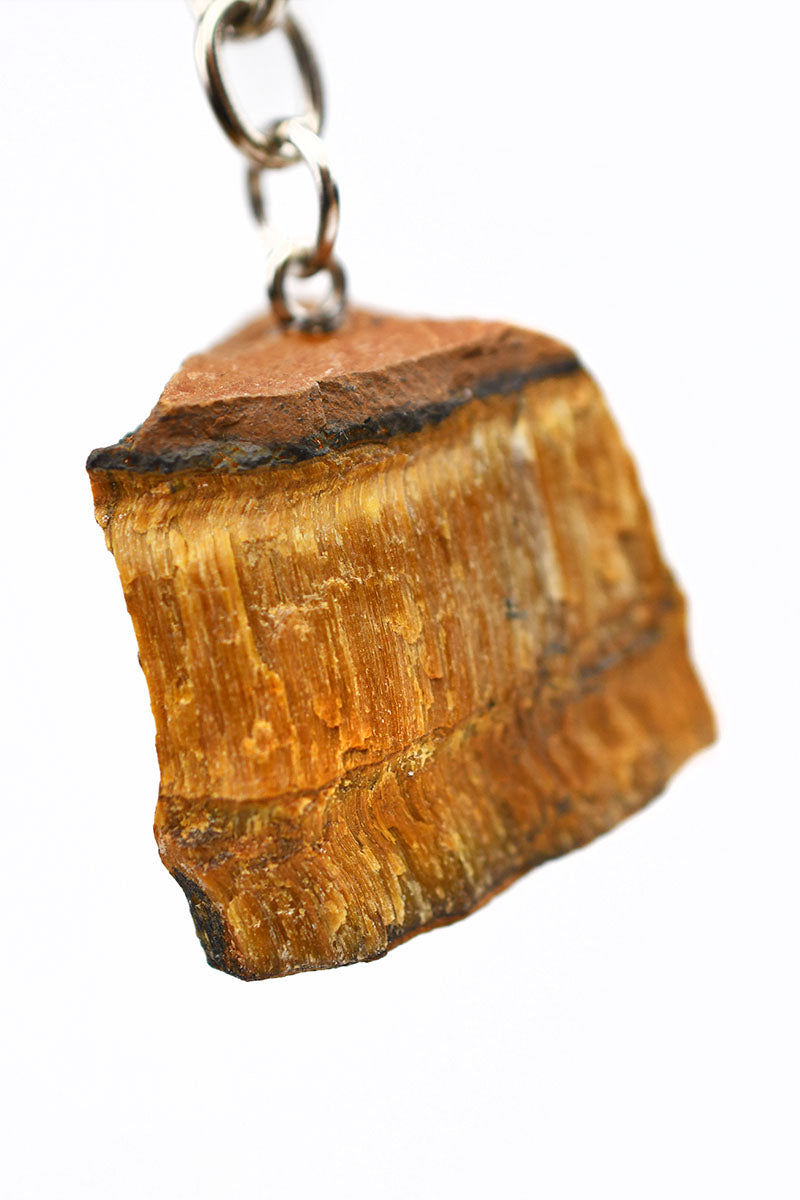 Tiger's Eye Crystal Keyring