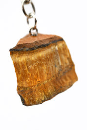 Tiger's Eye Crystal Keyring