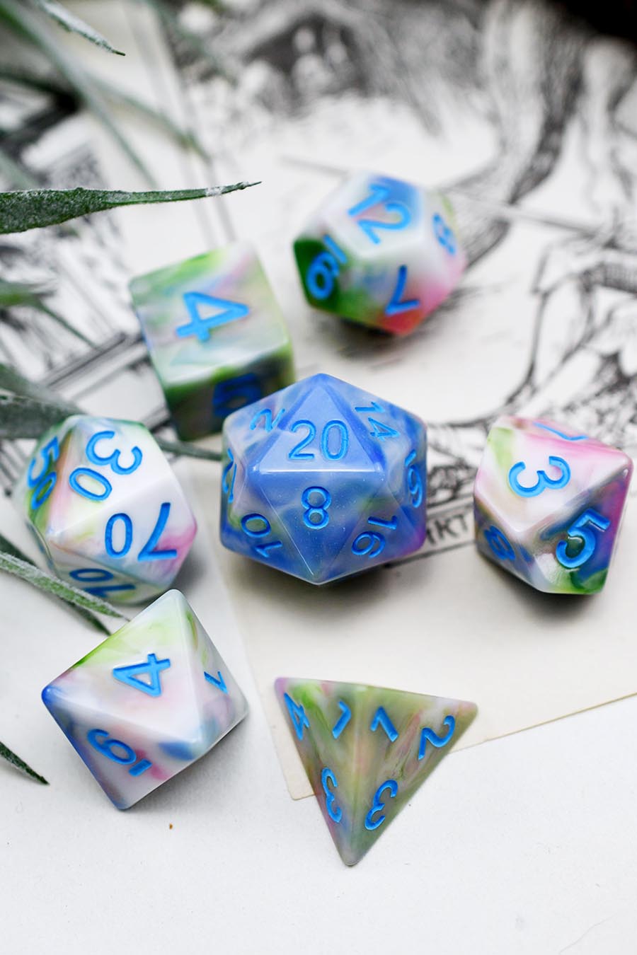 Wildflower Meadow - Dice Set