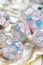 Candyfloss - Ribbon Dice Set - GAMETEEUK