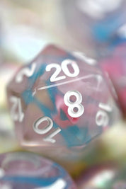 Candyfloss - Ribbon Dice Set - GAMETEEUK