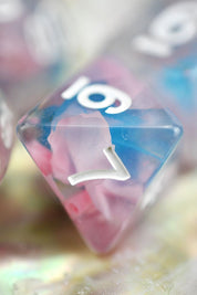 Candyfloss - Ribbon Dice Set - GAMETEEUK
