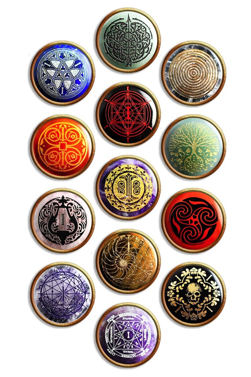 Crystal Talismans Token Pack - GAMETEEUK
