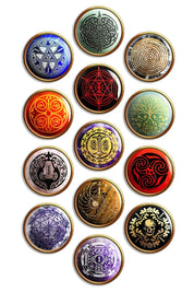 Crystal Talismans Token Pack - GAMETEEUK