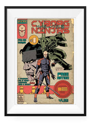 Cyborg Ninjas # 1 - Art Print - GAMETEEUK