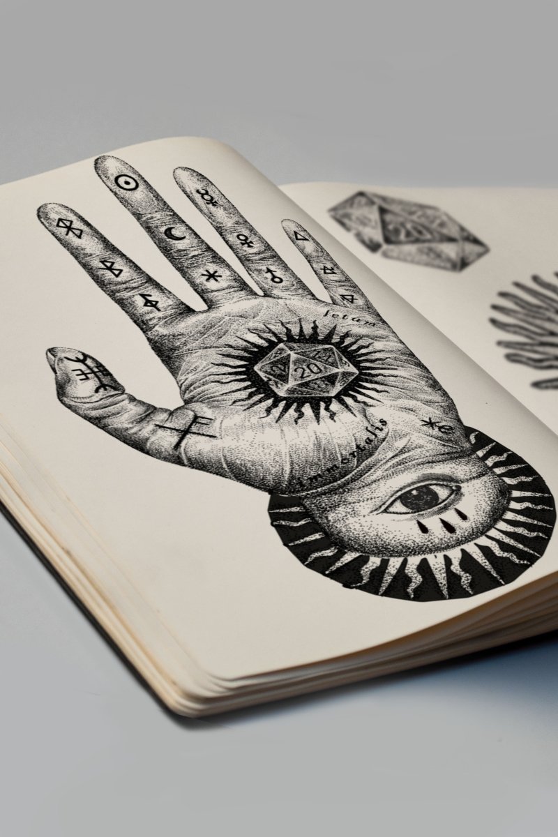 Destiny is in Thy Hands - D20 Hoodie - GAMETEEUK