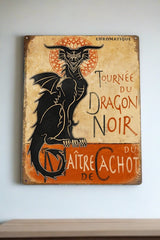 Dragon Noir - Large Tin Sign - GAMETEEUK