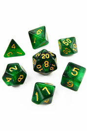 Elder God - Blood Drop Acrylic Dice Set - GAMETEEUK