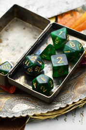 Elder God - Blood Drop Acrylic Dice Set - GAMETEEUK