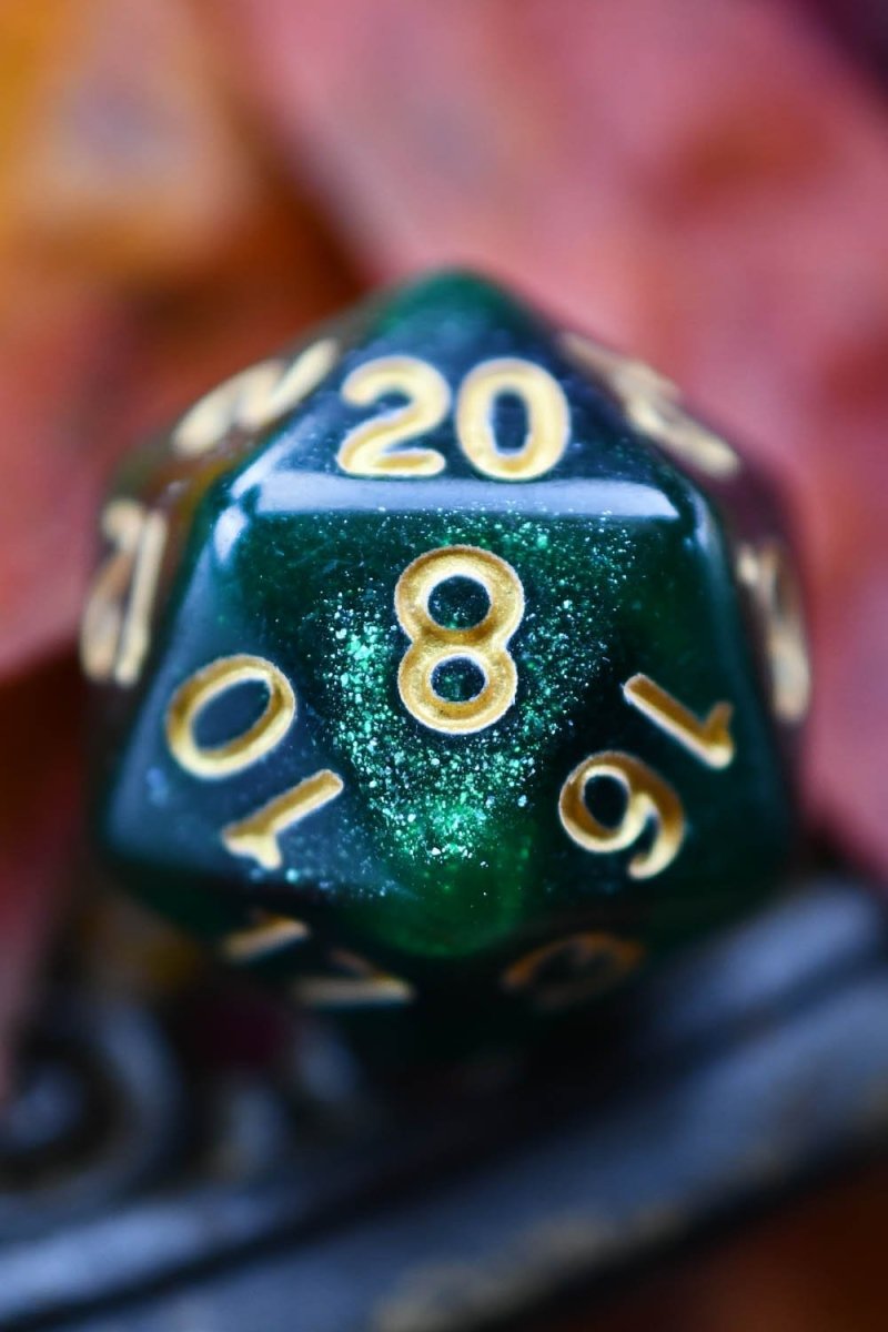 Elder God - Blood Drop Acrylic Dice Set - GAMETEEUK