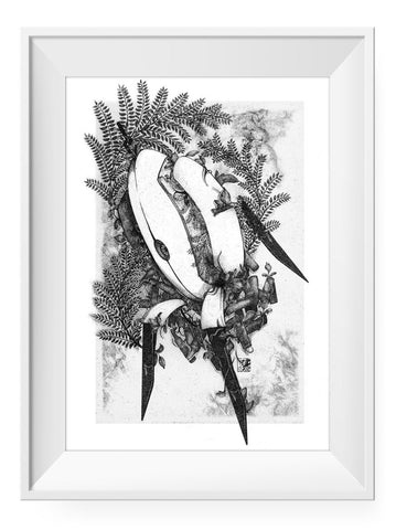 Ride the Sass - Art Print