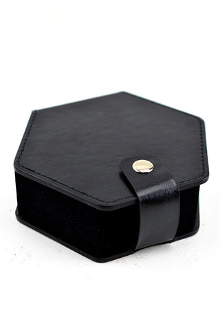 Midnight Black Leather Dice Buddy
