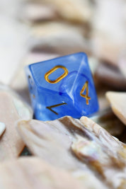 Horizon - Smoke-Silk Acrylic Dice Set - GAMETEEUK