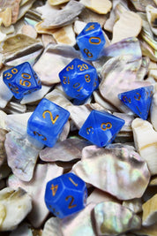 Horizon - Smoke-Silk Acrylic Dice Set - GAMETEEUK