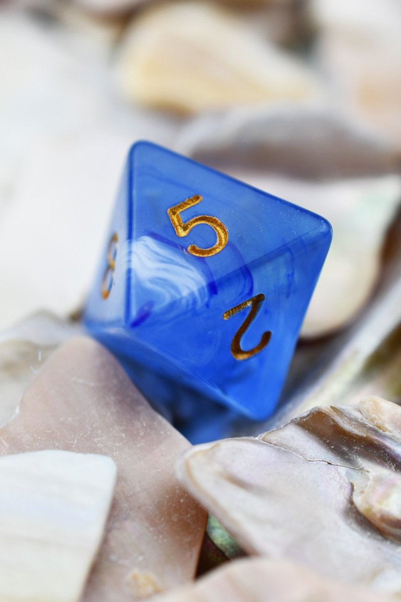 Horizon - Smoke-Silk Acrylic Dice Set - GAMETEEUK