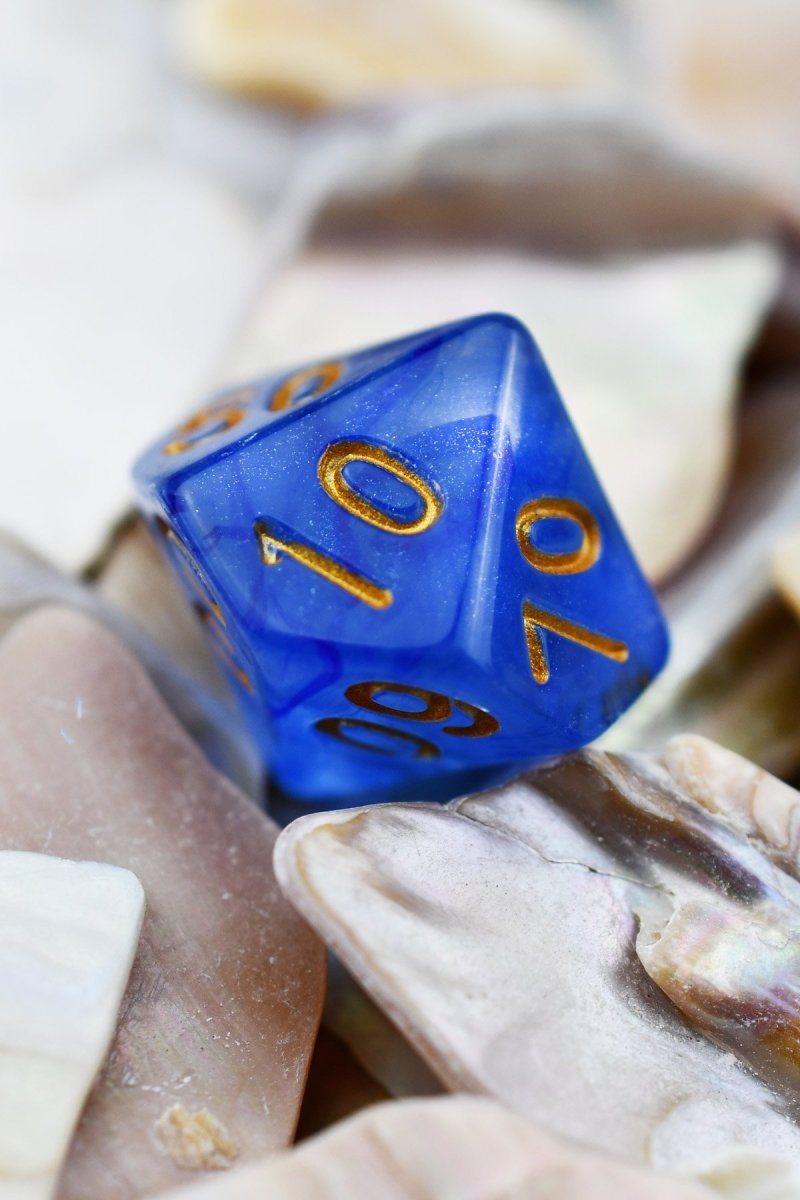 Horizon - Smoke-Silk Acrylic Dice Set - GAMETEEUK