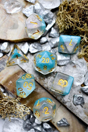 Icecap - Layered Acrylic Dice Set - GAMETEEUK