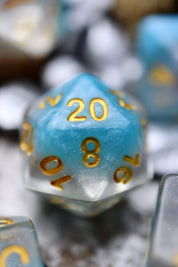 Icecap - Layered Acrylic Dice Set - GAMETEEUK
